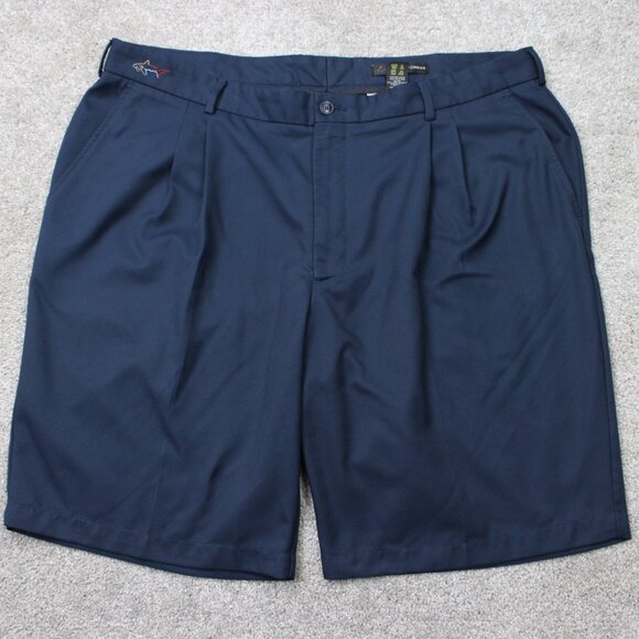 Greg Norman Collection Other - Greg Norman Short Mens 40 Blue Golf Pleated 100% Polyester Athleisure Athletic